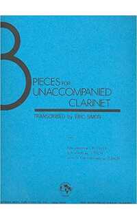 bach - 3 piezas para clarinete