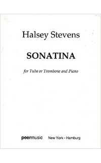 stevens h. - sonatina trombon o tuba y piano