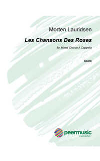 lauridsen m. - les chansons des roses -c/p