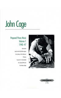 cage j. - prepared piano music v.1 (1940-47) -