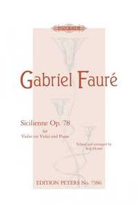 faure g. - siciliana - op.78