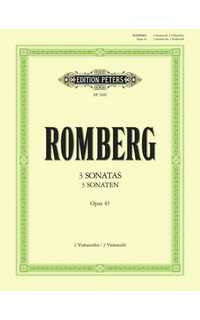 romberg b. - sonatas (3) - op.43