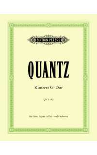 quantz j.j. - concierto sol m - qv.5 182