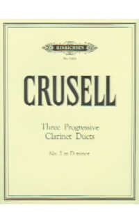 crusell b.h. - duo progresivo nº2 re m -