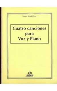 seco de arpe m. - cuatro canciones para voz y piano