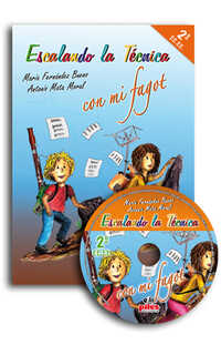 mata/fernandez - escalando tecnica con mi fagot vº 2 (+cd)