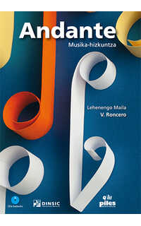roncero. - andante vº1 (+cd) ikasturtea (euskera)