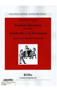 duvernoy j.b. - sonata nº1 trompa y fagot
