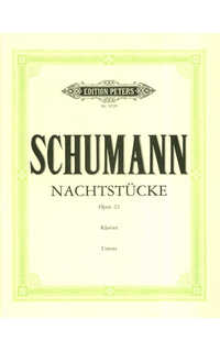 schumann r. - piezas nocturnas urtext - op.23