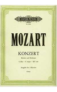 mozart w.a. - concierto nº8 do m con cadencias urtext - kv.246