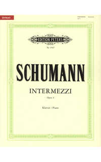 schumann r. - intermezzi urtext - op.4