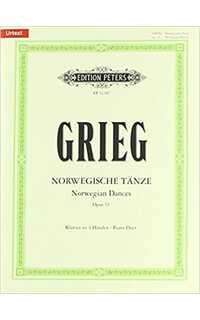 grieg e. - danzas noruegas - op.35