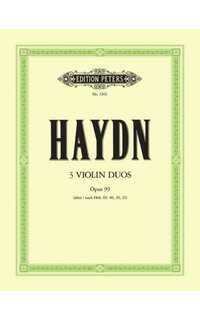 haydn j. - duos (3) - op.99