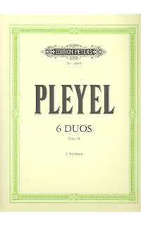 pleyel i. - duos (6) - op.48 (2 violines)