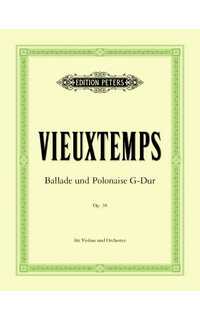 vieuxtemps h. - balada/polonesa - op.38