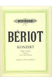 beriot ch. - concierto nº1 re m - op.16