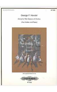 handel g.f. - llegada reina de saba