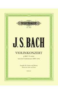 bach j.s. - concierto sol m -