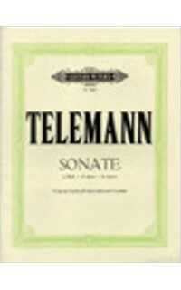 telemann g.p. - sonata la m -