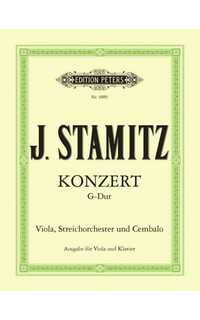 stamitz j. - concierto sol m -viola