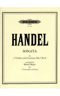 handel g.f. - sonata nº8 sol m - op.2