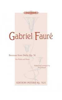 faure g. - berceuse de la suite dolly op.56