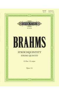 brahms j. - quinteto nº2 sol m (pt) 2v/2va/vc - op.111