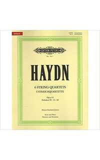haydn j. - cuartetos(6) op.64 urtext