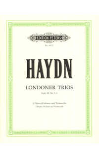 haydn j. - trios london (4)(sc+pt) +cd 2fl/vc -