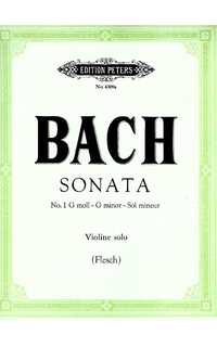 bach j.s. - sonata nº 2 la m (violin) flesch