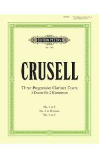 crusell b.h. - duos (3) 2 cl -