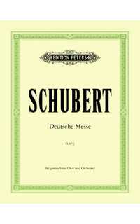 schubert f. - misa fa m (misa alemana) - d.872