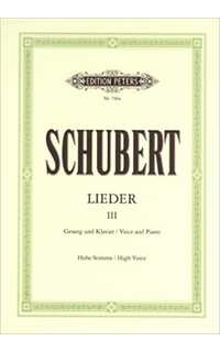 schubert f. - lieder v.3 (completo) s/tep -