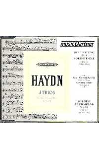 haydn j. - trios (3) (solo cd) fl(v)/vcp -