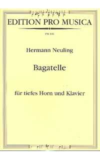 neuling m. - bagatela trompa