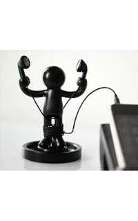 regalo - sujeta auriculares (negro)