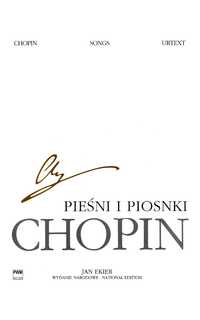 chopin f. - canciones (songs) ekier urtext (postumas)
