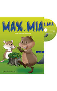 max y mia " experimentan música" (edad: de 1 a 2 años y medio) + cd