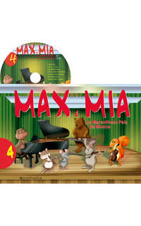 max y mia no maravilhoso pais da musica vol. 4+ cd (portugues)