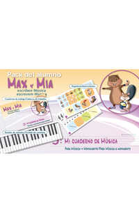max y mia escriben musica pack del alumno (español/portugues)