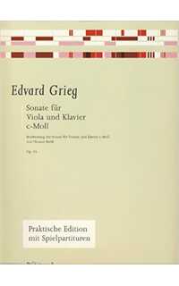 grieg e. - sonata do menor op.45 viola