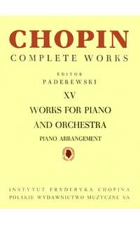 chopin f. - obras para piano y orquesta (paderewski)