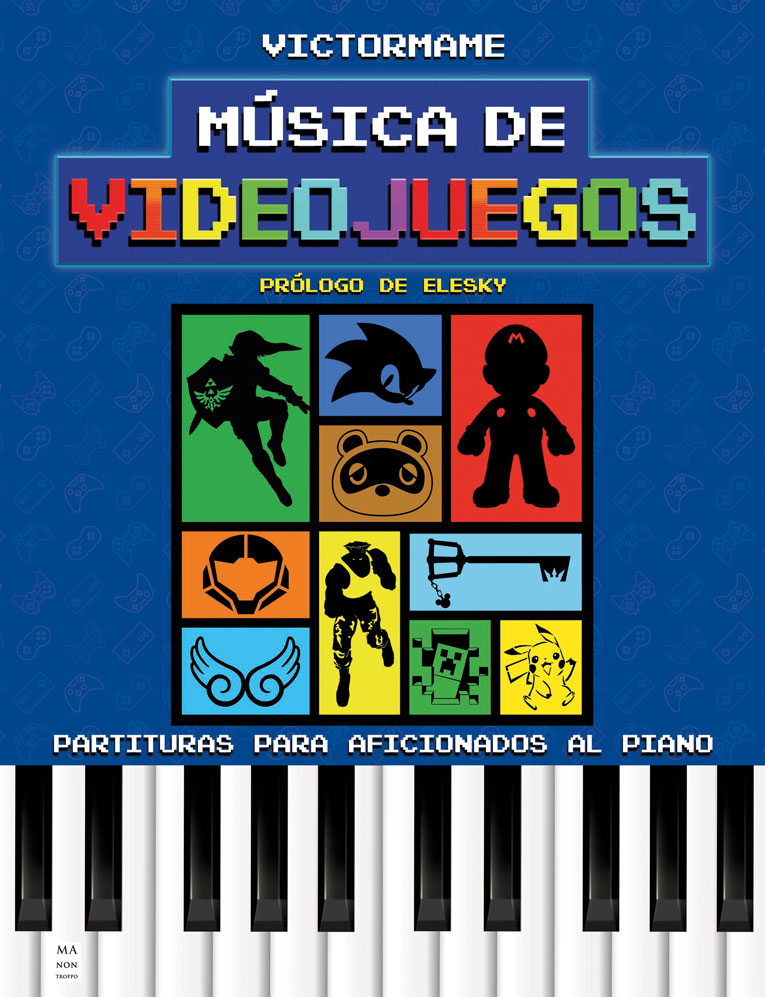 album - musica de videojuegos (33 arr.faciles de videojuegos famosos para piano