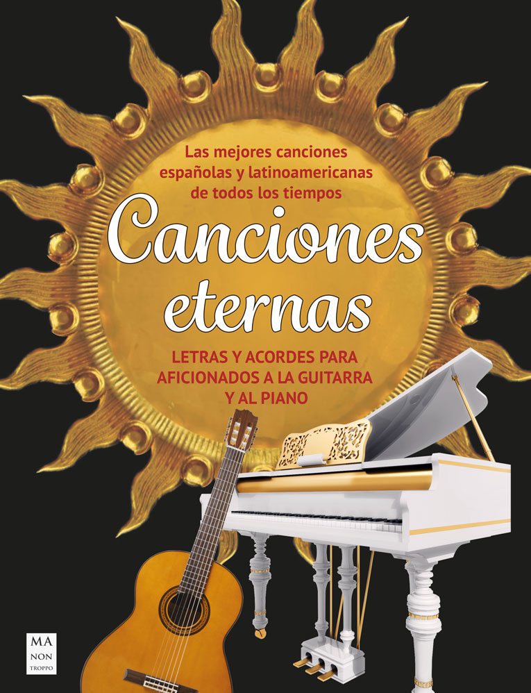 album - canciones eternas (cancionero) letras y acordes piano/guitarra