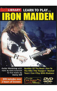 aprende a tocar iron maiden (dvd)