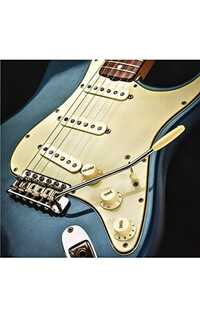 regalo - tarjeta guitarra electrica azul