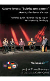 montoya j.m.- guitarra flamenca bulerias paso paso ii +dvd