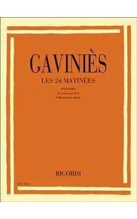 gavinies p. - estudios matinees (24) viola -