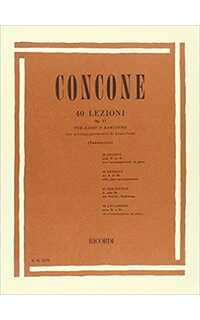 concone g. - lecciones (40) - op.17