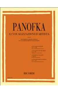 panofka h. - vocalizaciones de artista (12) sop o mez - op.86